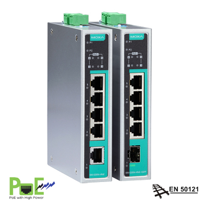 EDS-G205A-4PoE-1GSFP-T